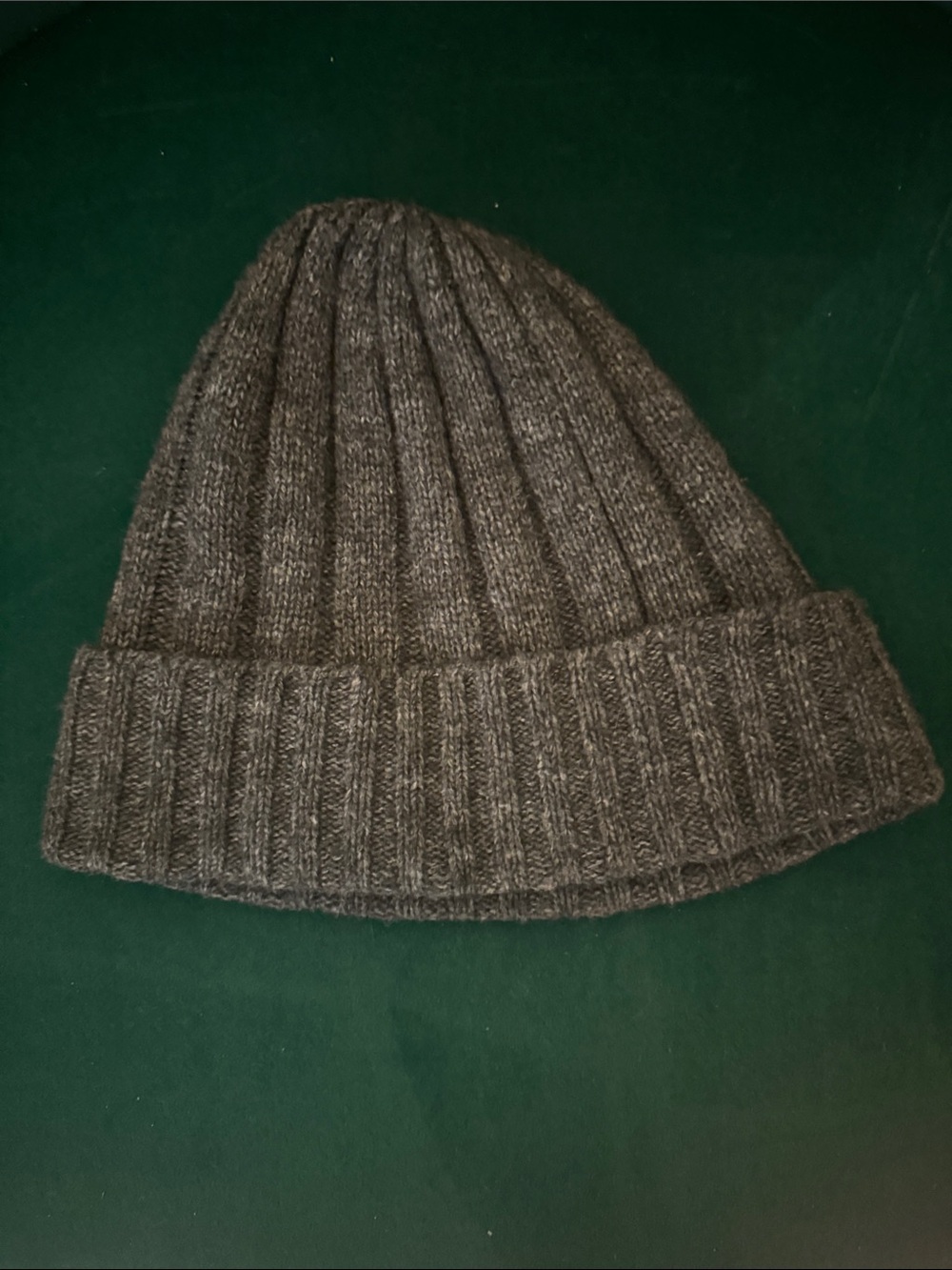 Polo Ralph Lauren Ribbed Knit Beanie - Dark Gray